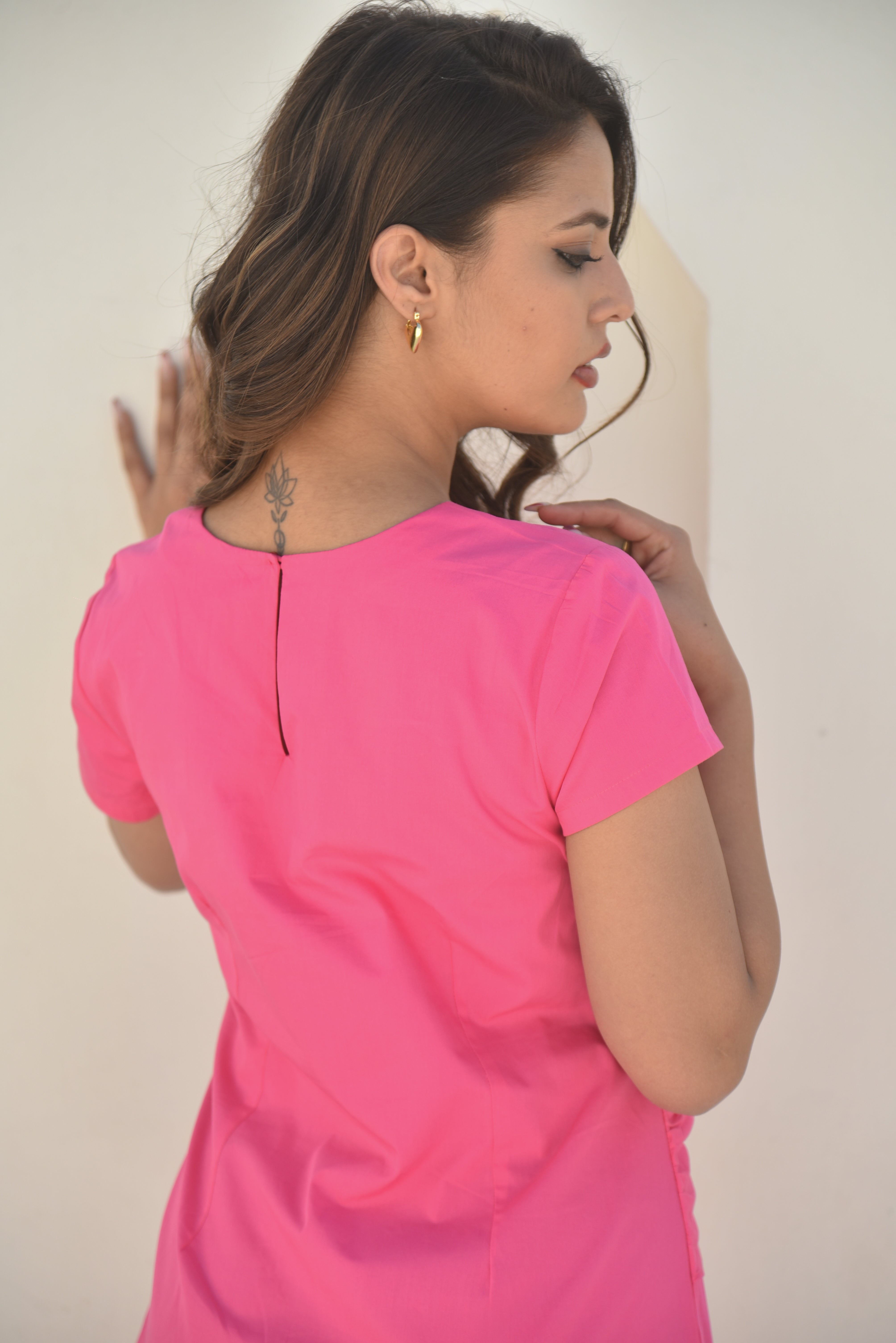 Rosé Radiance Dress