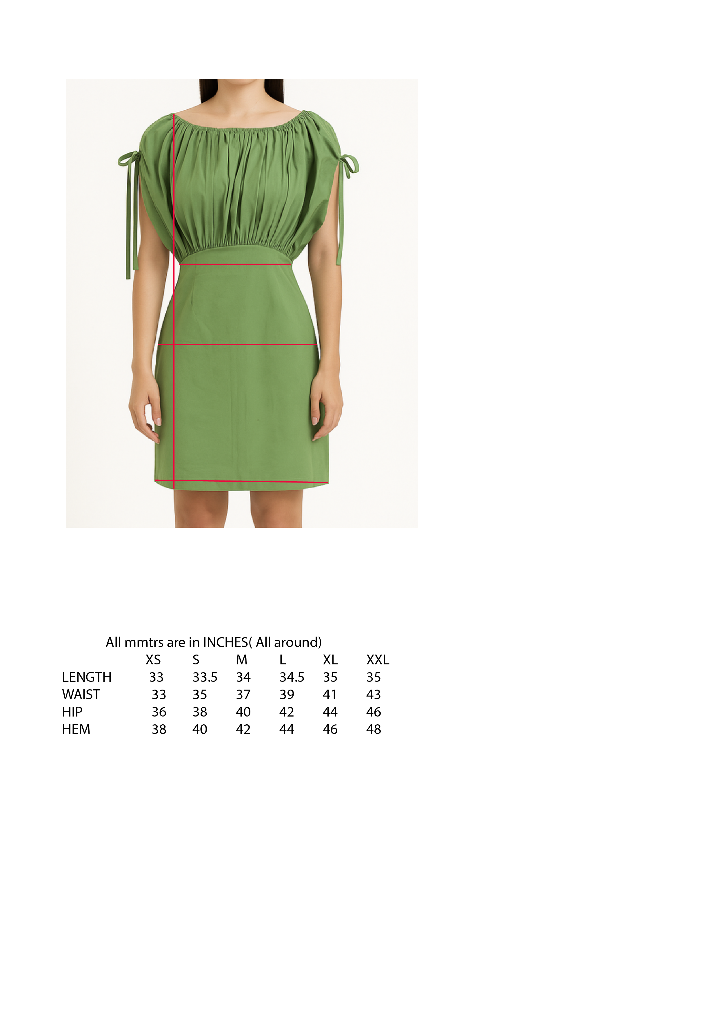 Pure Radiance Mini Dress