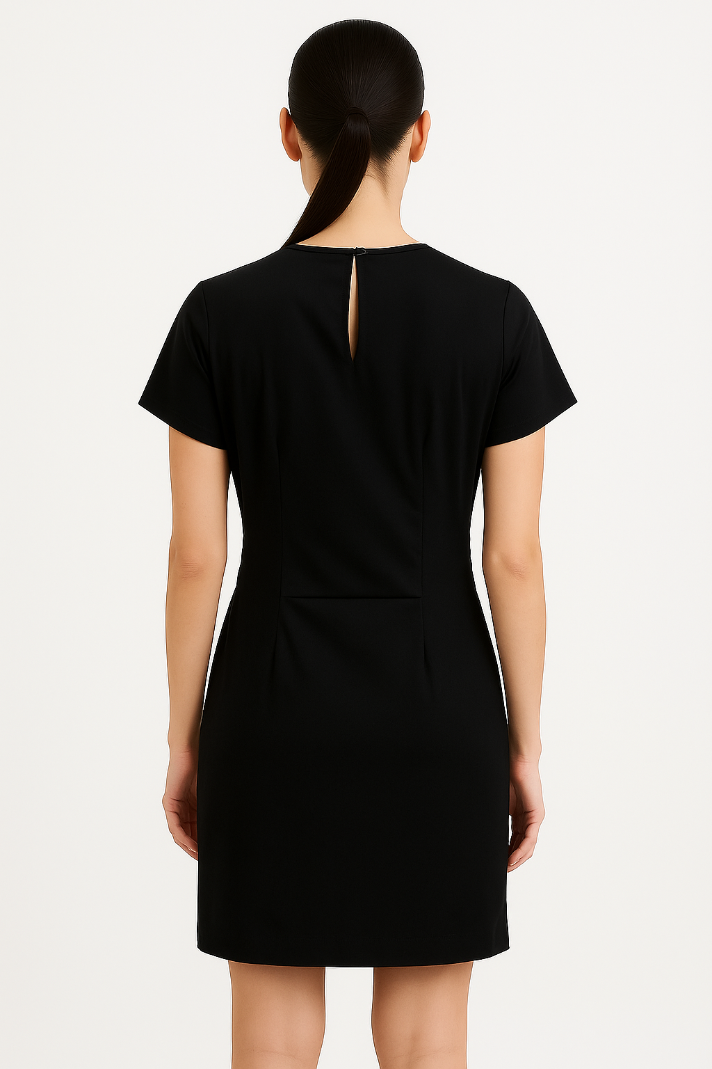 The Black Sculpt Dress — Effortlessly Commanding