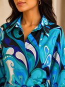 Aqua Reverie Dress