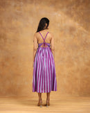 Lilac Stripe Dress