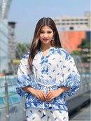 Paisely Courtyard Top