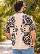 Regal Border Print Shirt