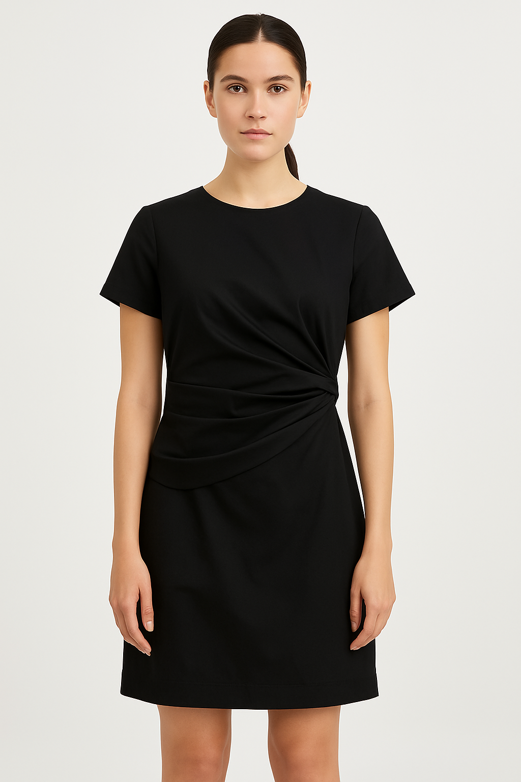 The Black Sculpt Dress — Effortlessly Commanding