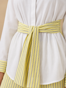 Lemon Stripe Co-ord Set