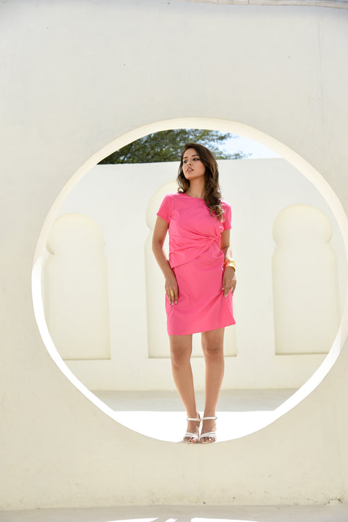 Rosé Radiance Dress