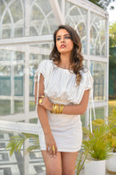 Pure Radiance Mini Dress
