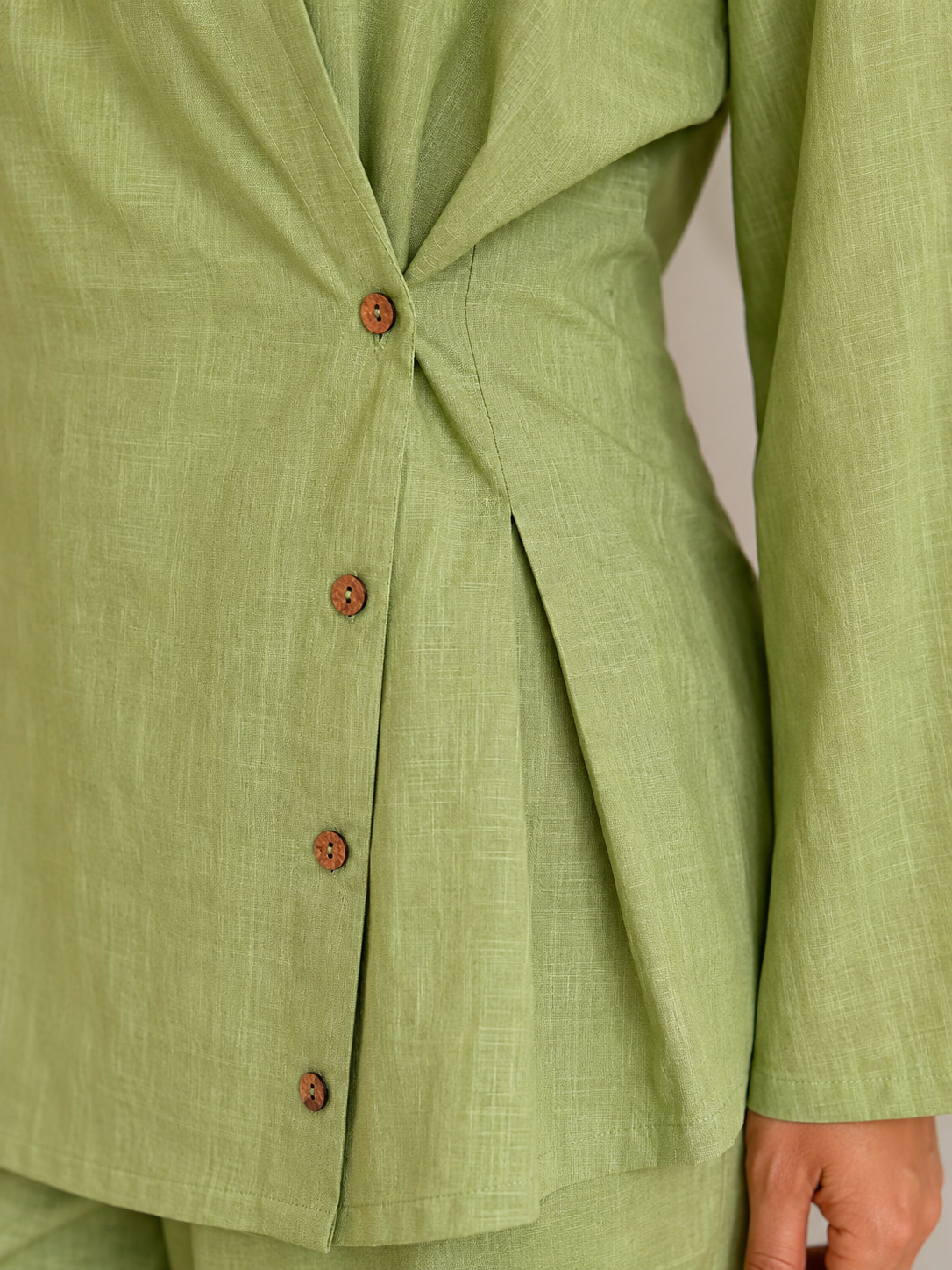 Pastacho Asymmetric Shirt