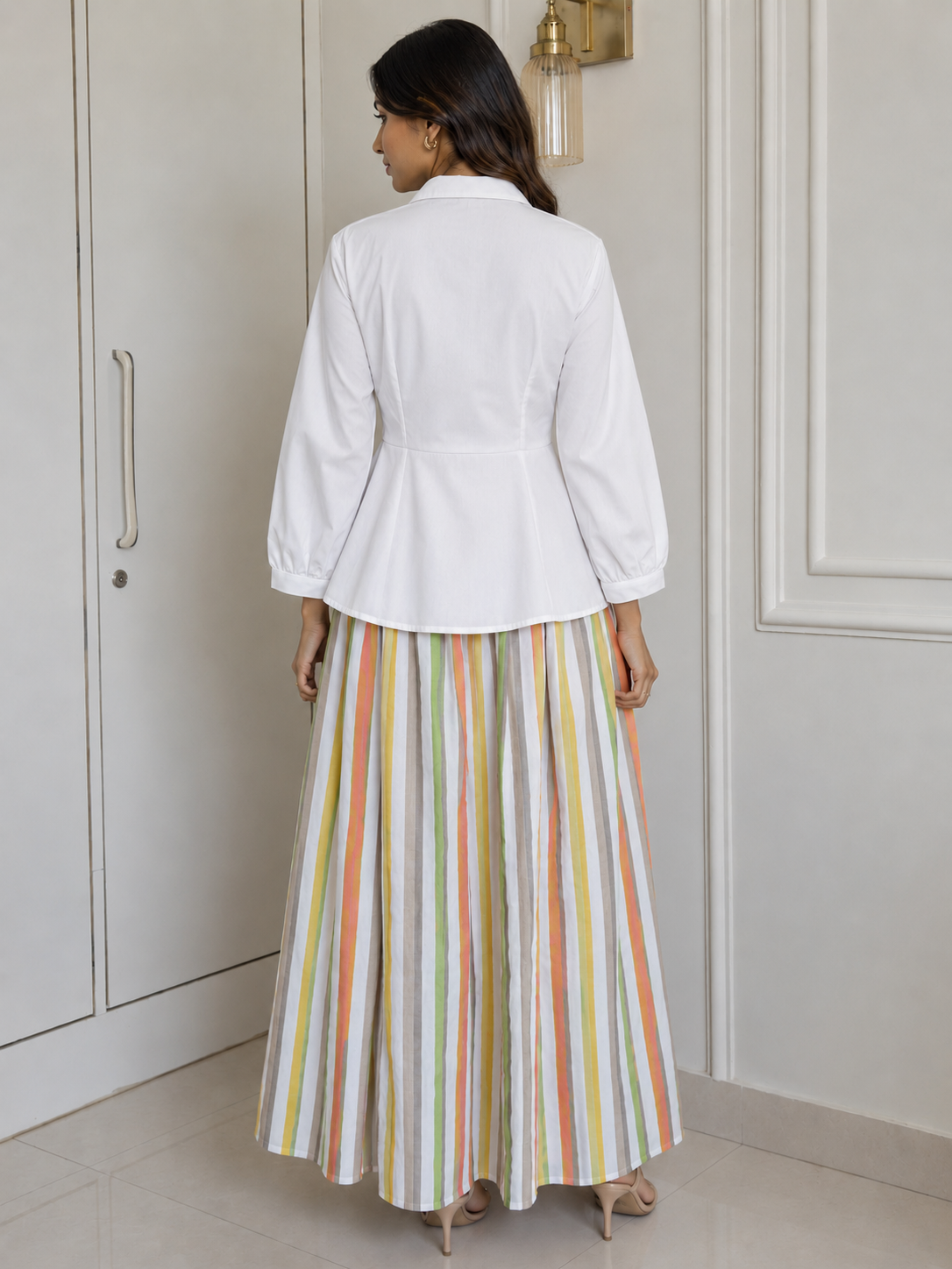Sorbet Stripe Halo Co-Ord Set