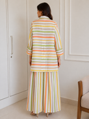 Sorbet Stripe Relaxed Co-Ord Set