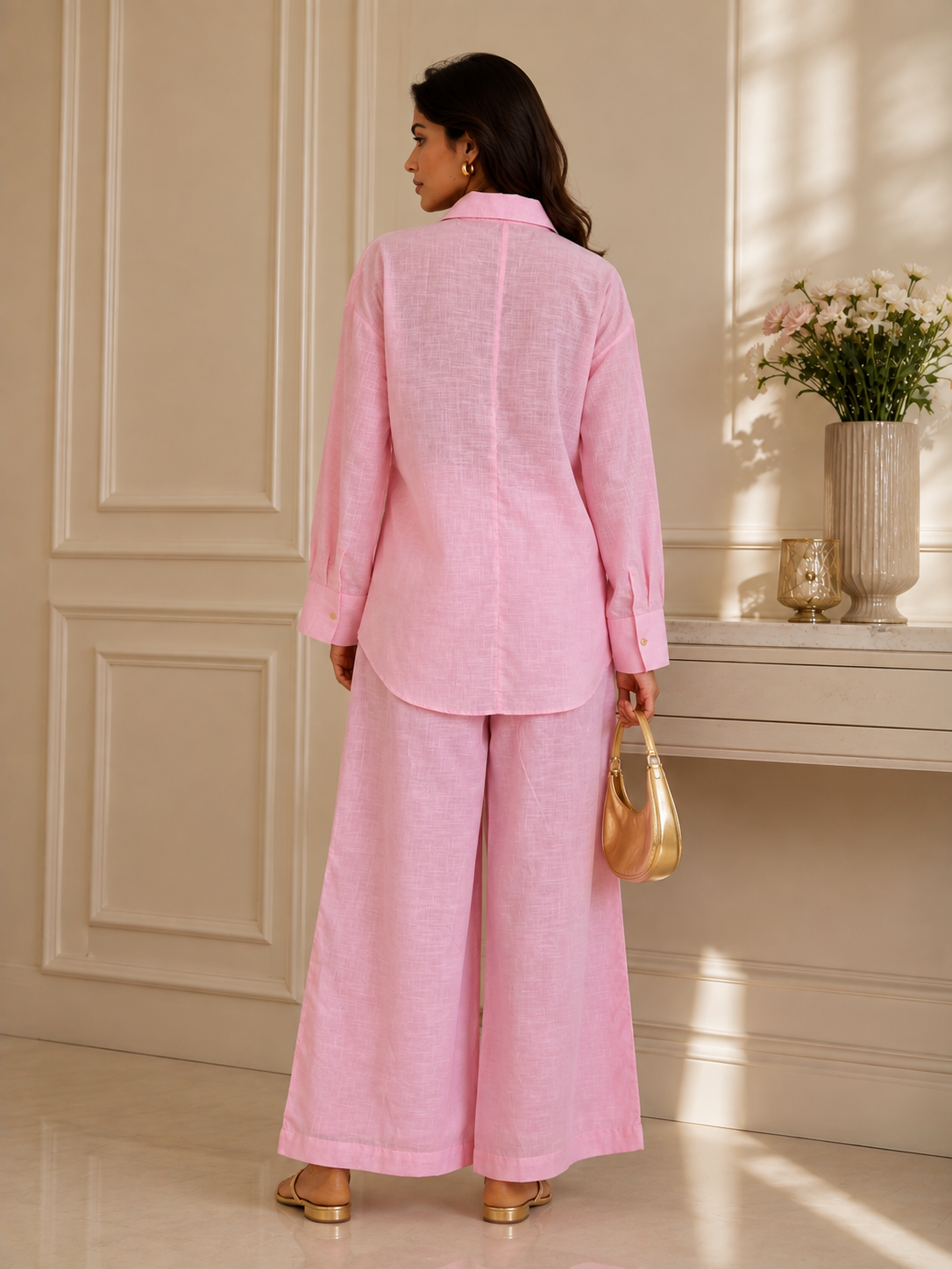 Festive Pink Co-Ord Set