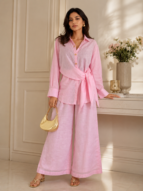 Festive Pink Co-Ord Set