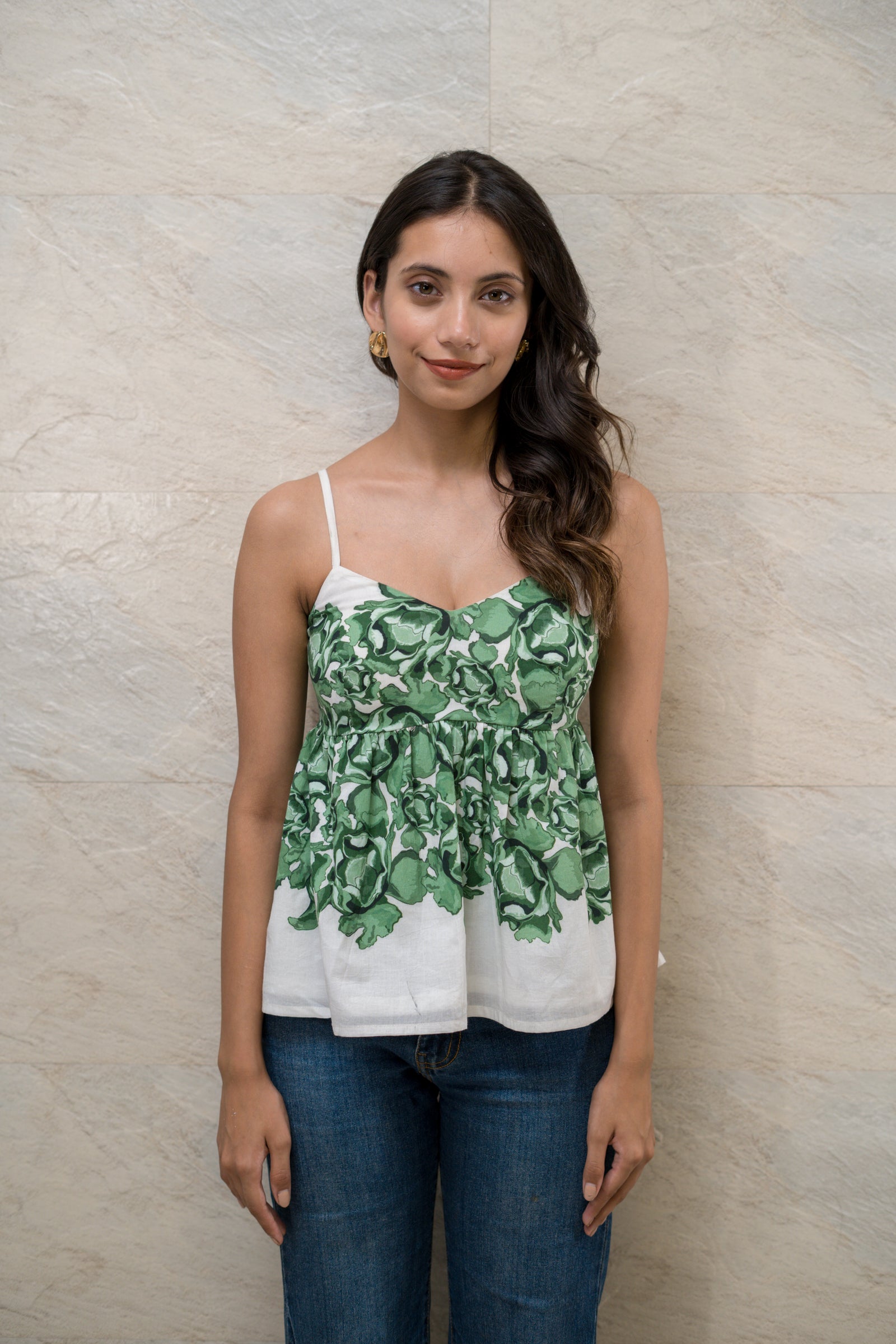 Verdant Grace Top