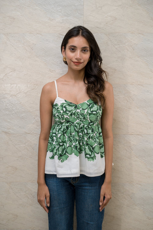 Verdant Grace Top