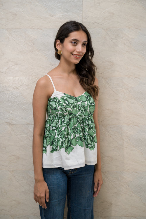 Verdant Grace Top
