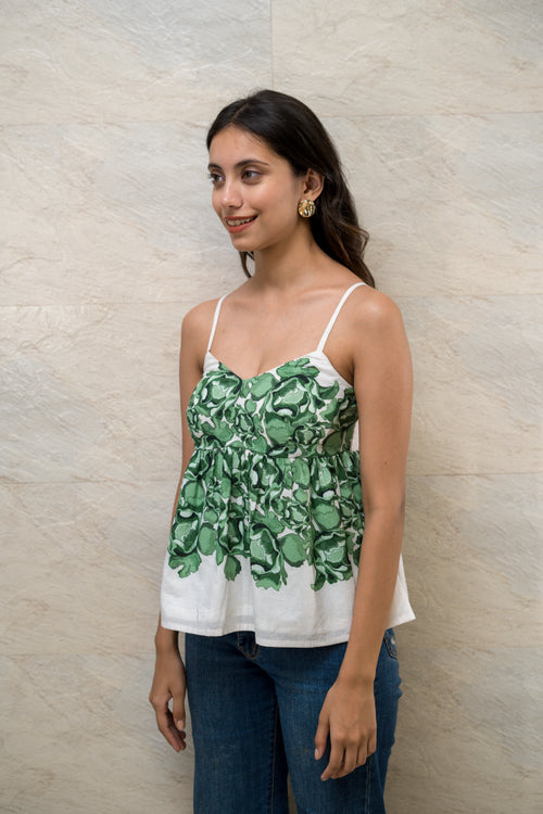 Verdant Grace Top