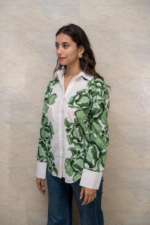 Verdant Geometry Shirt