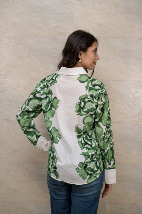 Verdant Geometry Shirt