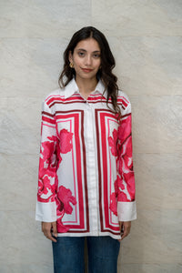 "Fleur Rouge Shirt"