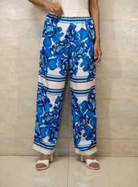 Azure Blossom Trouser