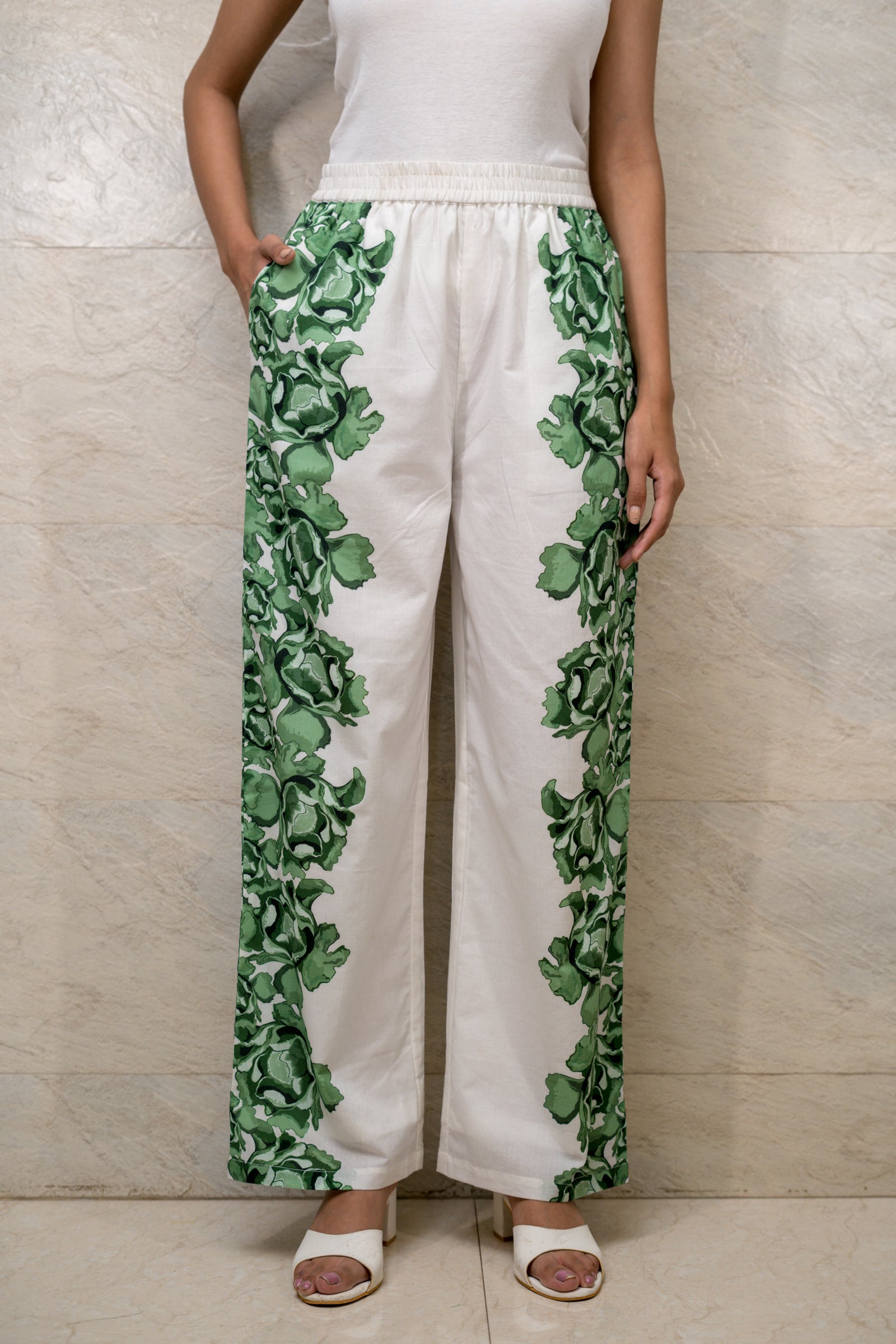 Verdant Grace Trouser