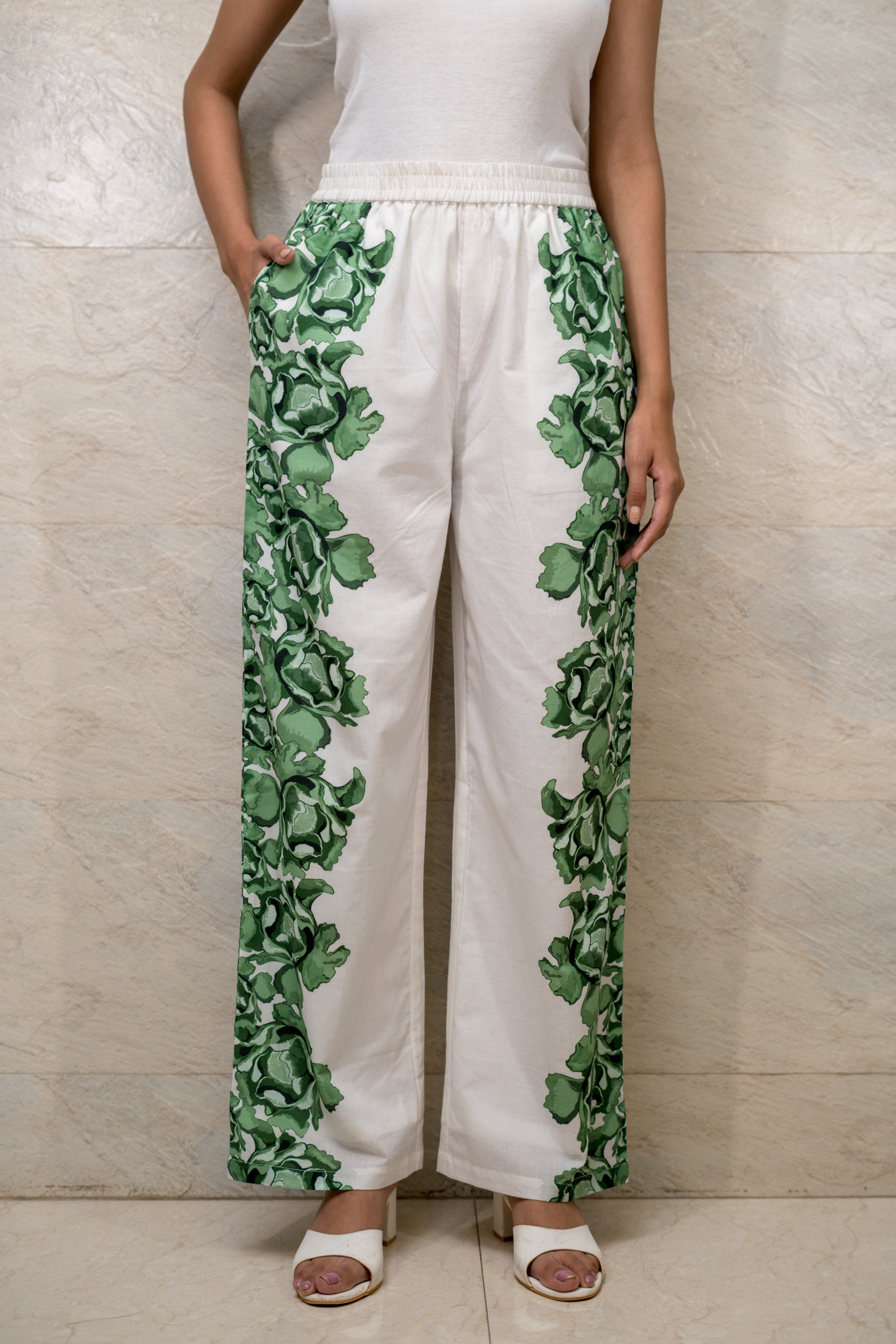 Verdant Grace Trouser