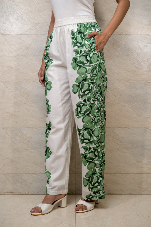 Verdant Grace Trouser