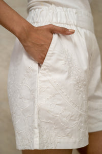 White Whisper Shorts