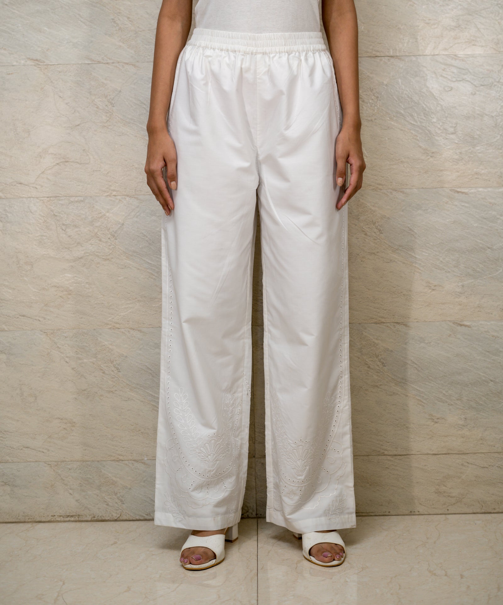 White Whisper Trouser