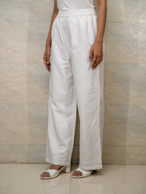 White Whisper Trouser