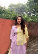 Pastel Striped Co-Ord Set