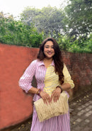 Color Block Striped Shirt