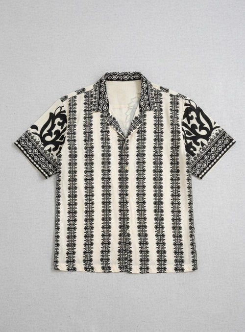Regal Border Print Shirt