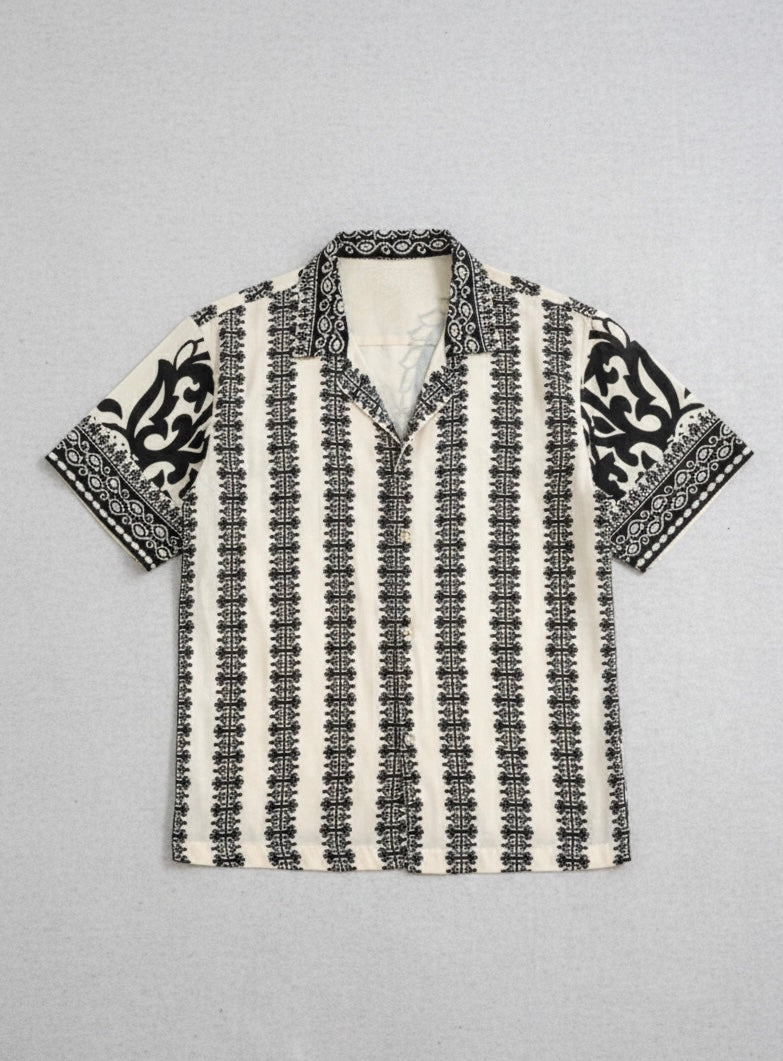 Regal Border Print Shirt