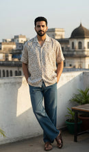 Printed Relaxed Fit Short Sleeve Shirt