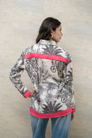 Noir Palm - Monochrome Tropical Shirt