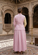 Pastel Striped Co-Ord Set