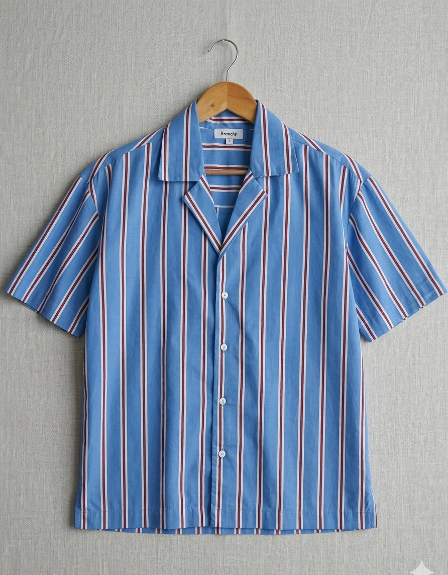 Coastal Breeze Striped Shirt