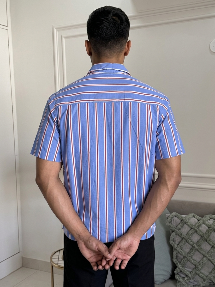 Coastal Breeze Striped Shirt
