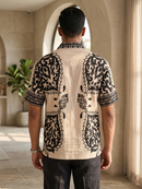 Regal Border Print Shirt