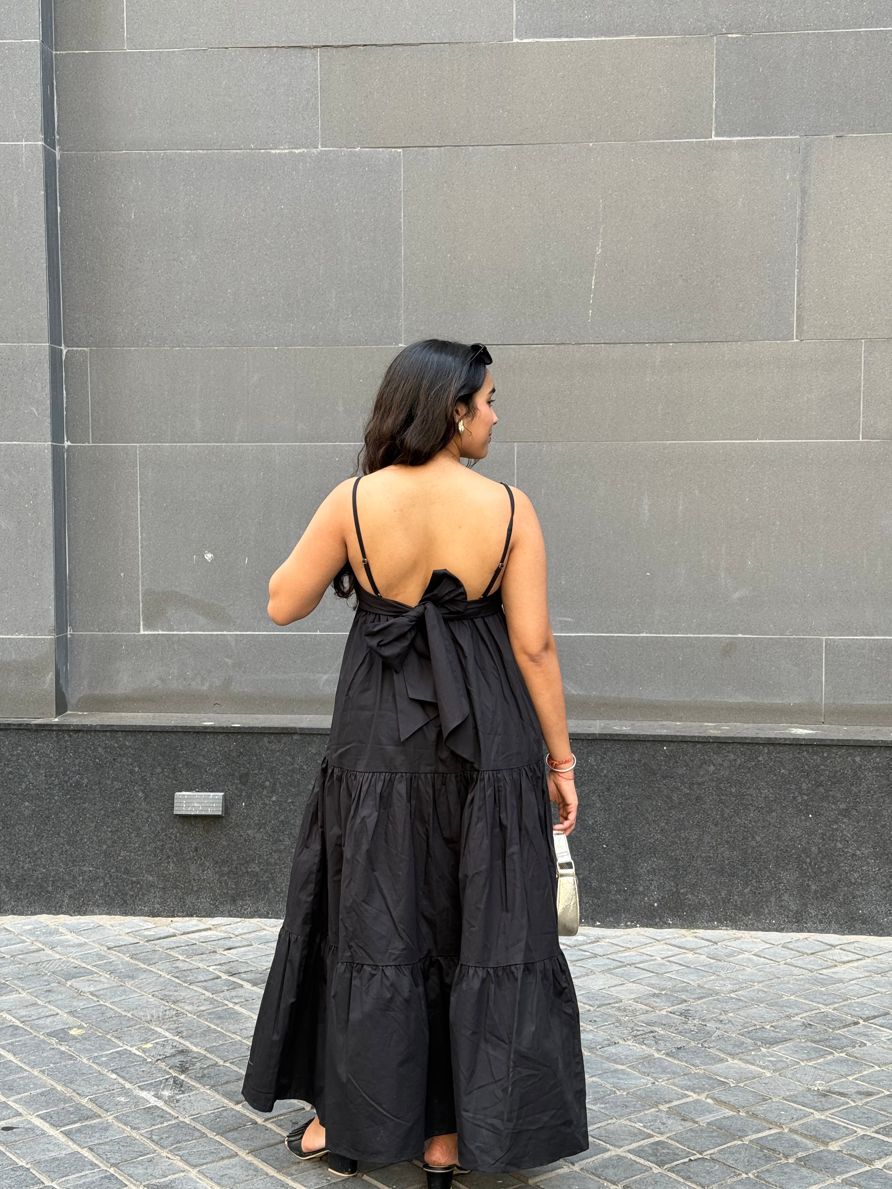 The Midnight Tiered Maxi Dress