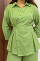 Pastacho Asymmetric Shirt