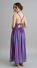 Lilac Stripe Dress