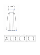 Sleeveless Cotton Fit-and-Flare Dress