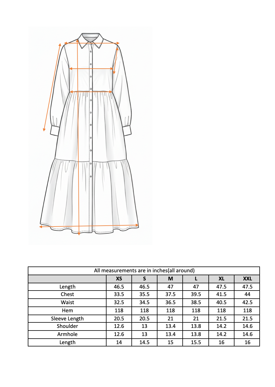 Blue Bloom Button-Down Midi Dress