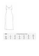 Abstract Print Slip Midi Dress