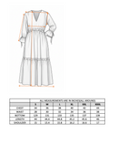 Lilac Striped Tiered Midi Dress