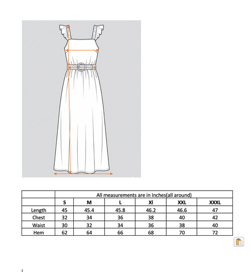 Blue Paisley Garden Midi Dress