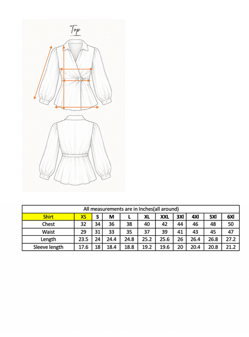 White-Halo Wrap Shirt