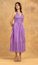 Lilac Stripe Dress